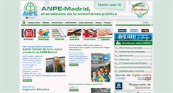 Desktop Screenshot of anpe-madrid.com